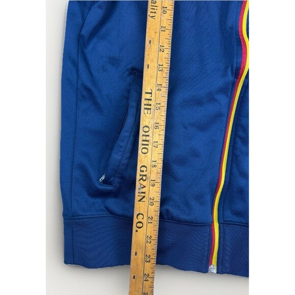 Nike FC Barcelona Jacket Full Zip Track Top Blue Mens Small Soccer Football - Picture 6 of 9